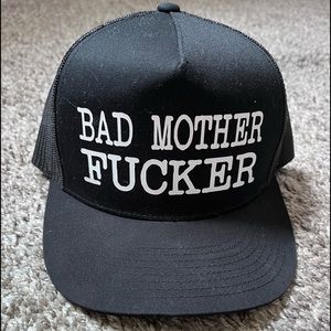 Bad Mother fucker snap back hat